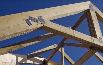St Margarets Hope roof trusses for new builds and additions